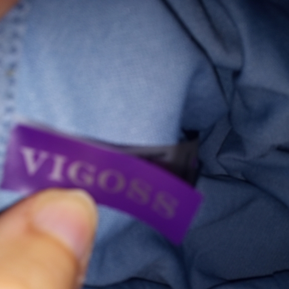 Vigoss Floral Ruffle sides one piece swimsuit Size Small Ties around Neck - Picture 7 of 9